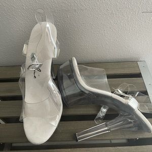 Ellie Clear High Heels